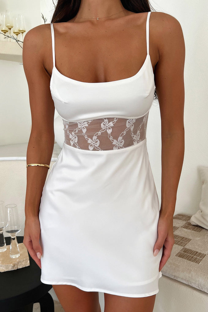 Azaria Mini Dress - White