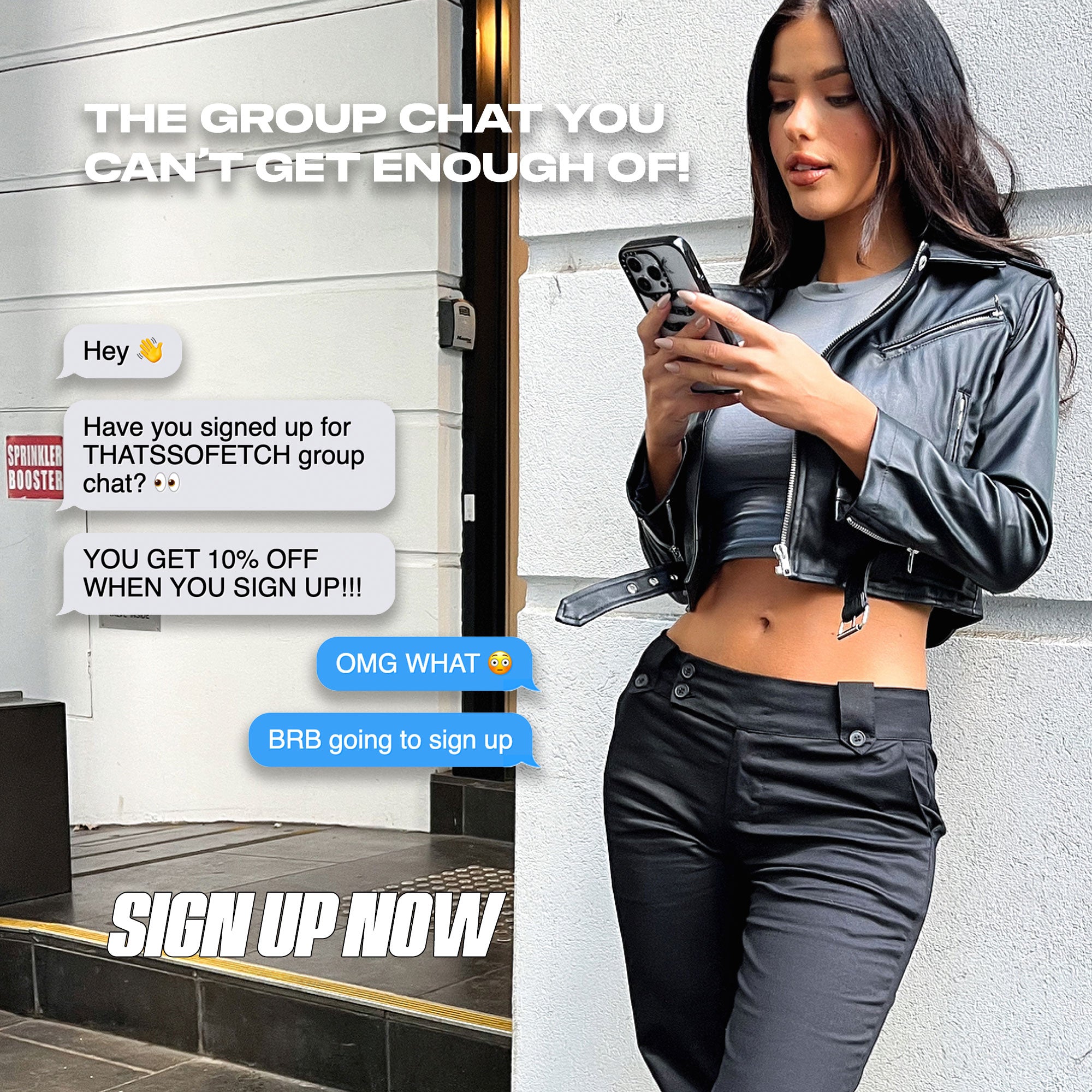 Join our SMS list for 10% off