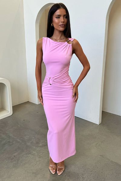 Alexie Maxi Dress - Pink