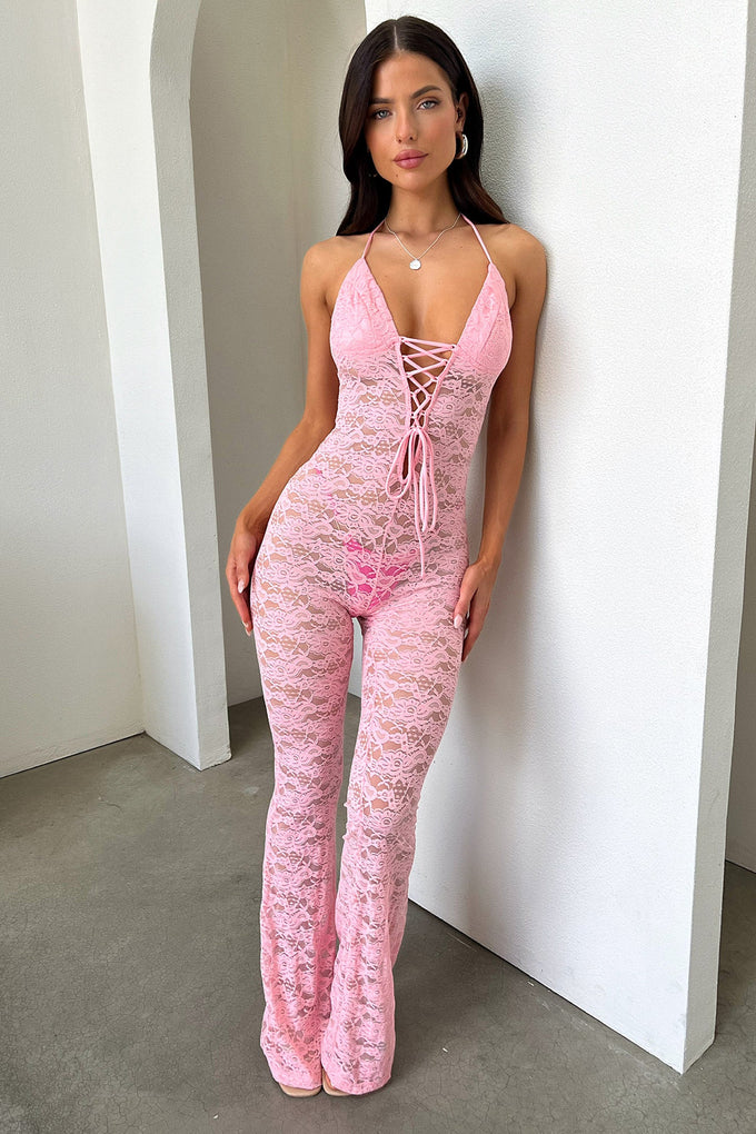 Alfonzo Jumpsuit - Baby Pink