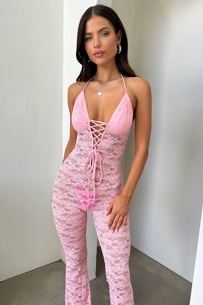 Alfonzo Jumpsuit - Baby Pink