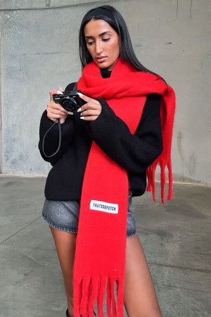 Cinzia Scarf - Red