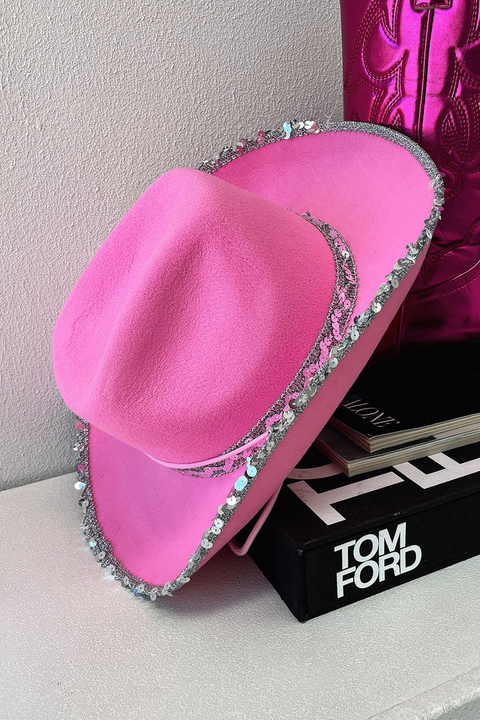 Austin Cowboy Hat - Pink