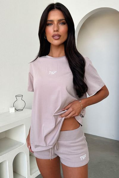 Kaztek Oversized Tee - Mocha
