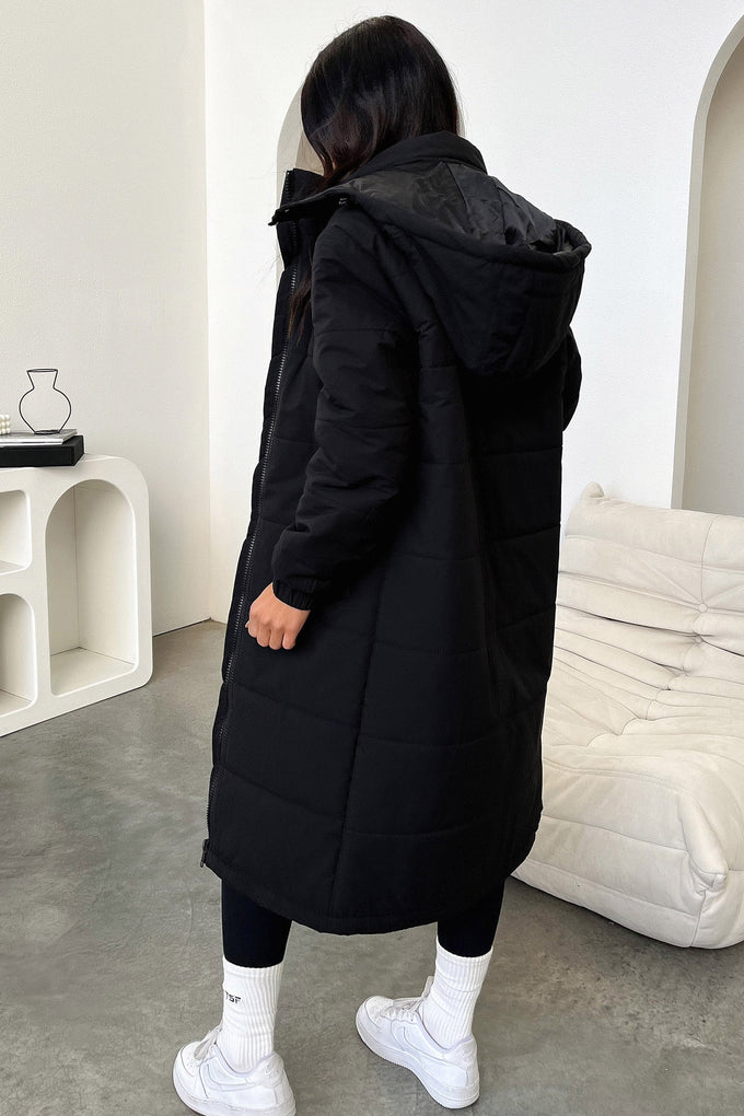 Keoni Puffer Jacket - Black