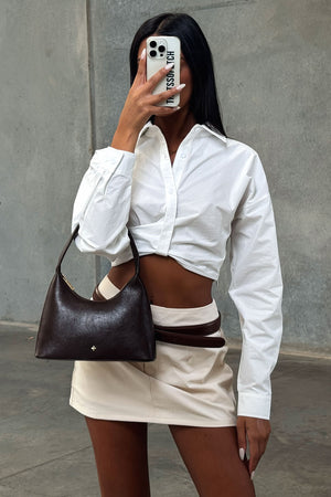 Peta + Jain Sweetie Shoulder Bag - Chocolate