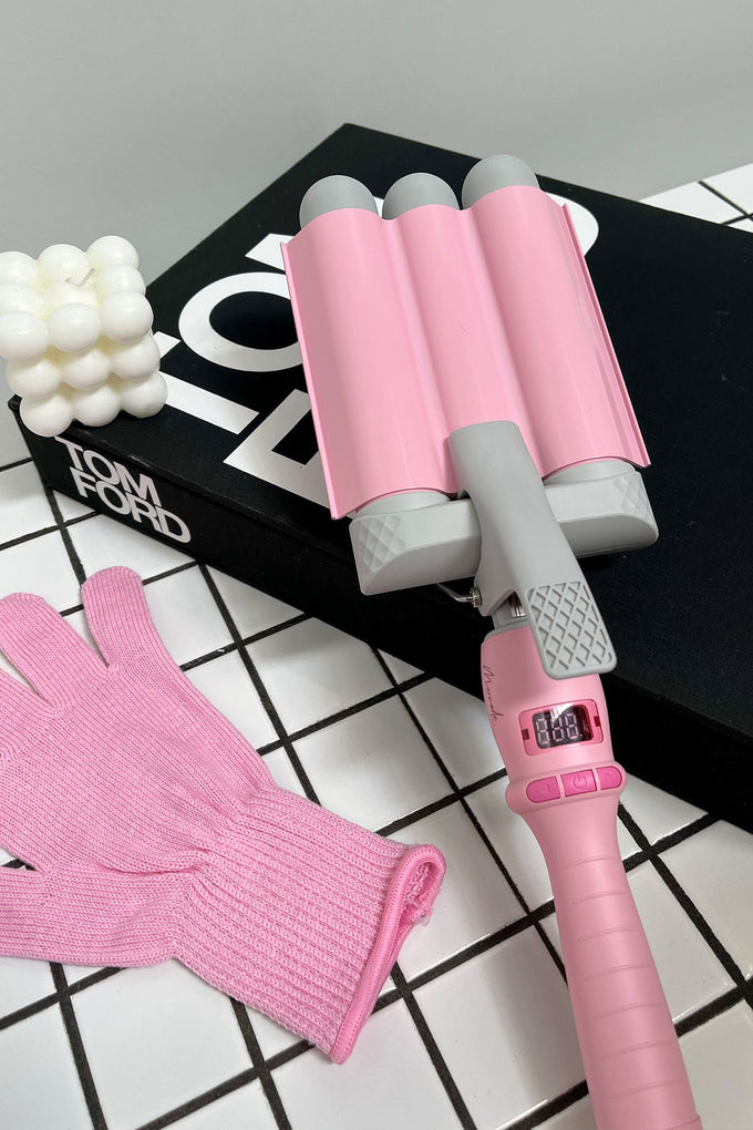 Mermade Pro Hair Waver - Pink 32MM