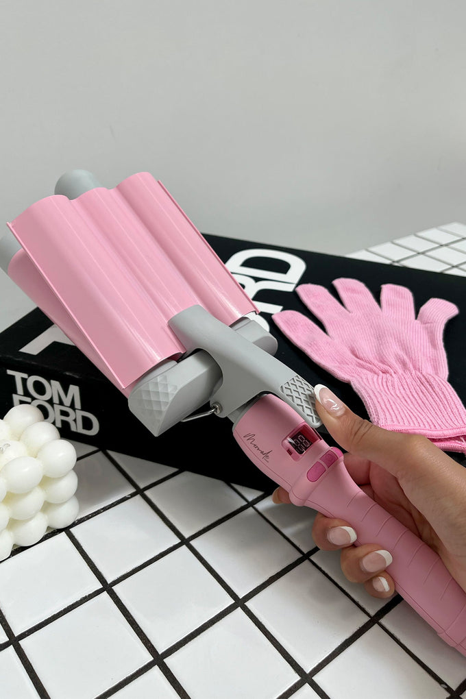 Mermade Pro Hair Waver - Pink 32MM